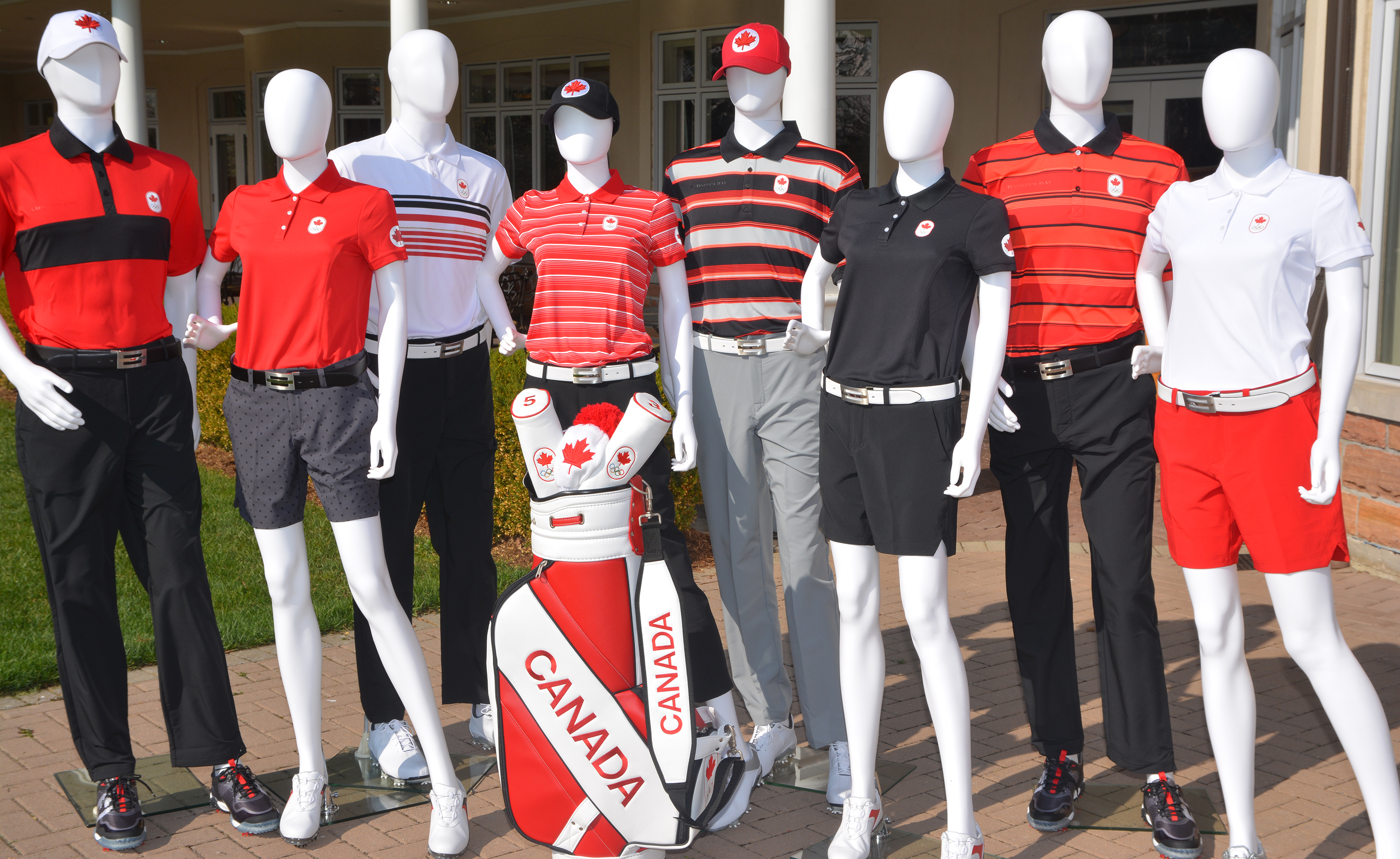 Golf Canada and Hudson's Bay unveil golf uniform for Rio 2016 Golf Canada